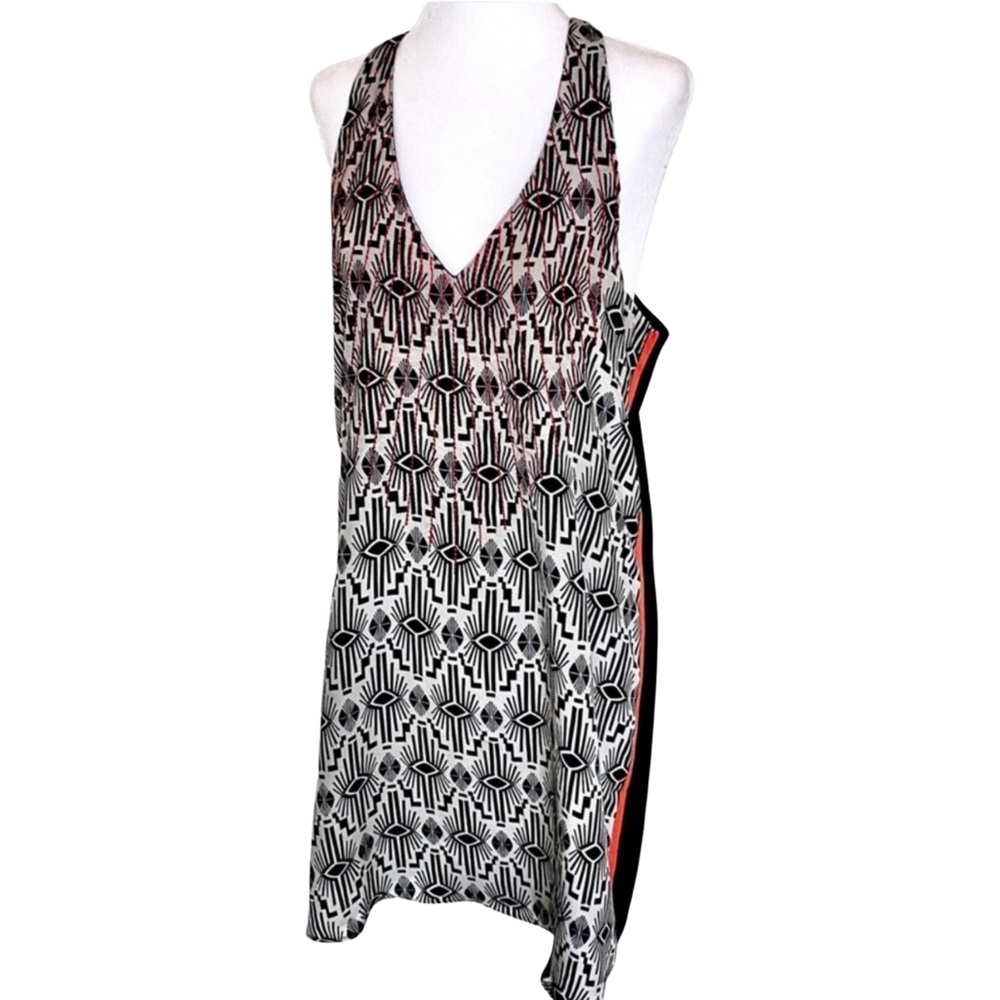 ANTHROPOLOGIE CHLOE OLIVER Brisa Silk Racerback Shift Dress
